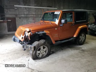 2010 Jeep Wrangler Sahara z VIN 1J4AA5D15AL186971, wystawiony jako Copart lot #51141255 z przebiegiem 141 126 mil mil oraz Szkoda całkowita • Salvage title. Historia ofert i sprzedaży dostępna na DreamBid. Obrazek 1.