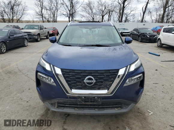 2022 Nissan Rogue SV with VIN 5N1BT3BB5NC716510, listed as a Copart auction lot 44305935 with 31,614 mi miles and Salvage Title. Bid and sale history available at carsss.com. Image 5.
