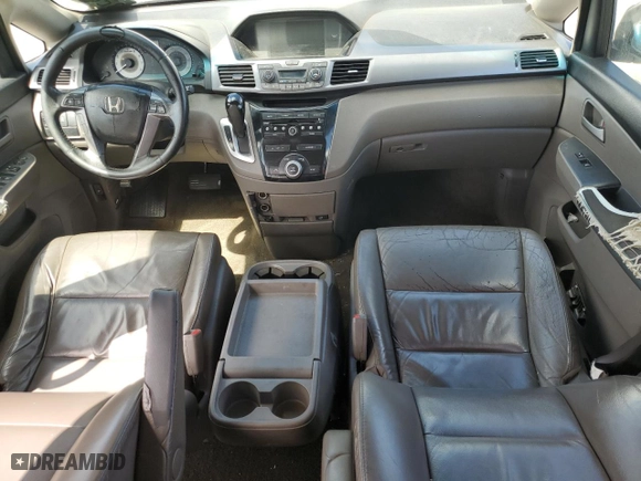 2012 Honda Odyssey EX-L with VIN 5FNRL5H69CB051748, listed as a Copart auction lot 46780975 with 170,289 mi miles and Salvage Title. Bid and sale history available at carsss.com. Image 8.