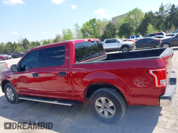 2017 Ford F-150 XL with VIN 1FTEW1C87HFA11937, listed as a IAAI auction lot 42039960 with 102,485 mi miles and . Bid and sale history available at DreamBid. Image 14.