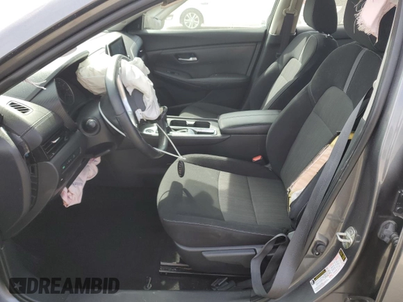 2021 Nissan Sentra SV with VIN 3N1AB8CVXMY258190, listed as a Copart auction lot 50016025 with 40,619 mi miles and Salvage Title. Bid and sale history available at DreamBid. Image 7.