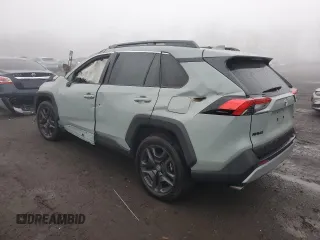 2023 Toyota RAV4 Adventure with VIN 2T3J1RFV8PW361880, listed as a Copart auction lot 42725665 with 0 mi miles and Salvage Title. Bid and sale history available at carsss.com. Image 2.