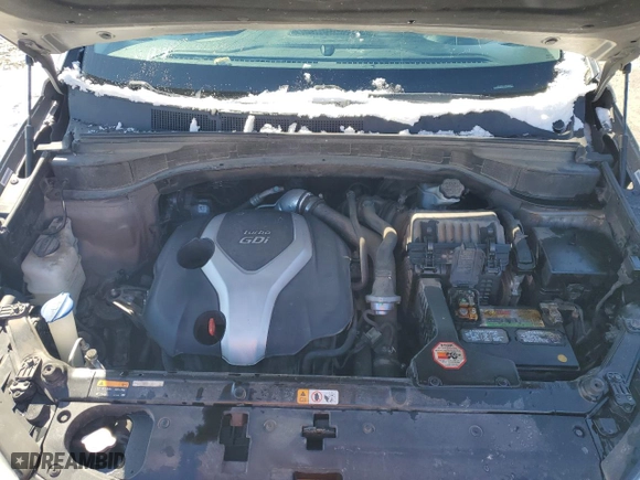2015 Hyundai Santa Fe Sport with VIN 5XYZW4LA3FG262003, listed as a Copart auction lot 46107965 with 220,551 mi miles and Salvage Title. Bid and sale history available at carsss.com. Image 11.