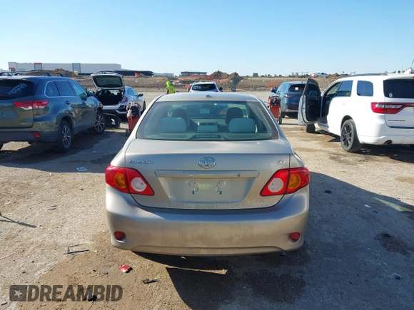 2009 Toyota Corolla with VIN 2T1BU40E59C163293, listed as a IAAI auction lot 41824986 with 123,954 mi miles. Bid and sale history available at carsss.com. Image 16.