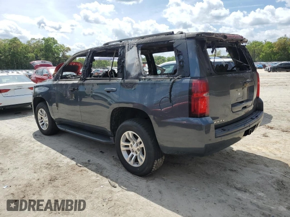 2020 Chevrolet Tahoe LT with VIN 1GNSCBKC5LR308288, listed as a Copart auction lot 51894905 with Not provided miles and Non repairable. Bid and sale history available at DreamBid. Image 2.