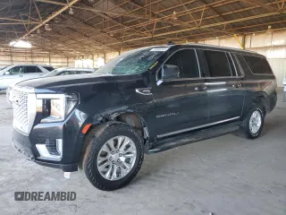 2022 GMC Yukon XL Denali with VIN 1GKS1JKT4NR213947, listed as a Copart auction lot 83906344 with 40,884 mi miles and Clean Title. Bid and sale history available at DreamBid. Image 1.