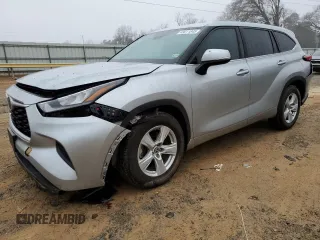 2020 Toyota Highlander L z VIN 5TDCZRAH7LS029119, wystawiony jako Copart lot #49011845 z przebiegiem 59 766 mil mil oraz Szkoda całkowita • Salvage title. Historia ofert i sprzedaży dostępna na DreamBid. Obrazek 1.