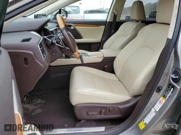2020 Lexus RX with VIN 2T2HGMDA6LC043854, listed as a Copart auction lot 43705705 with 39,700 mi miles and Salvage Title. Bid and sale history available at carsss.com. Image 7.