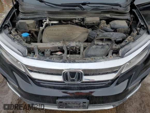 2021 Honda Pilot Touring 8-Passenger with VIN 5FNYF6H98MB500048, listed as a Copart auction lot 46789315 with 89,974 mi miles and Salvage title. Bid and sale history available at DreamBid. Image 12.