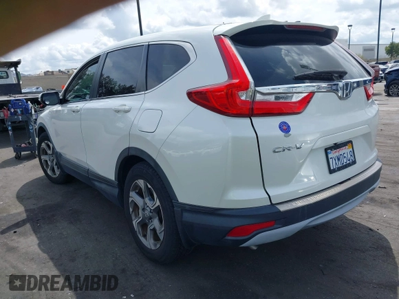 2017 Honda CR-V EX with VIN 2HKRW1H53HH508411, listed as a IAAI auction lot 41914958 with 47,447 mi miles. Bid and sale history available at carsss.com. Image 3.
