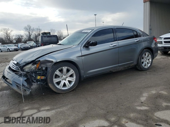2012 Chrysler 200 Limited with VIN 1C3CCBCB5CN303798, listed as a Copart auction lot 50975835 with 183,441 mi miles and Salvage Title. Bid and sale history available at carsss.com. Image 1.