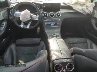 2020 Mercedes-Benz C 43 AMG with VIN 55SWF6EB7LU333645, listed as a Copart auction lot 78242914 with Not provided miles and Salvage title. Bid and sale history available at DreamBid. Image 8.