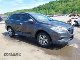 2014 Mazda CX-9 Touring with VIN JM3TB3CV9E0426767, listed as a IAAI auction lot 42301021 with 129,497 mi miles and . Bid and sale history available at DreamBid. Image 1.