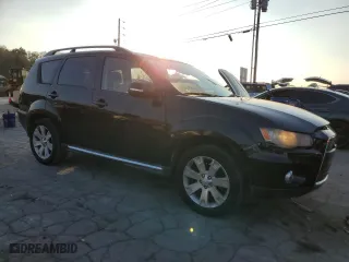 2012 Mitsubishi Outlander SE with VIN JA4AS3AW7CU003102, listed as a Copart auction lot 78539214 with 192,477 mi miles and Salvage Title. Bid and sale history available at carsss.com. Image 4.