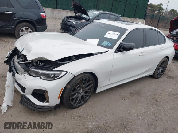 2020 BMW 3 Series M340i with VIN WBA5U7C0XLA232275, listed as a IAAI auction lot 41210369 with 56,220 mi miles and . Bid and sale history available at DreamBid. Image 17.