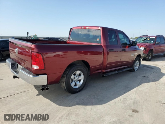 2021 Ram 1500 Classic Tradesman with VIN 1C6RR6FT3MS503928, listed as a Copart auction lot 78667624 with 47,179 mi miles and Salvage Title. Bid and sale history available at carsss.com. Image 3.