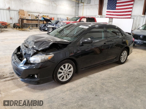 2010 Toyota Corolla with VIN 2T1BU4EE0AC446388, listed as a Copart auction lot 49332255 with 142,065 mi miles and Non Repairable. Bid and sale history available at carsss.com. Image 1.