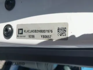 2017 Buick Encore Preferred с VIN KL4CJASB2HB007976, выставлен на аукционе IAAI как лот 42157493 с пробегом 118 437 миль миль и . История ставок и продаж доступна на DreamBid. Изображение 9.
