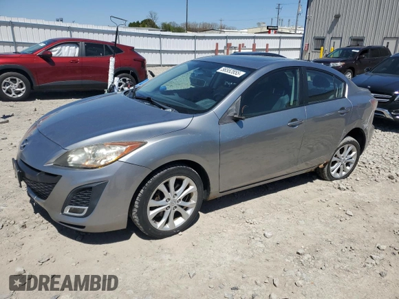 2010 Mazda 3 S Grand Touring with VIN JM1BL1S66A1150178, listed as a Copart auction lot 56552855 with 151,409 mi miles and Non Repairable. Bid and sale history available at DreamBid. Image 1.