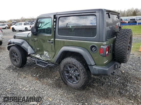 2021 Jeep Wrangler Sport z VIN 1C4GJXAN5MW668474, wystawiony jako Copart lot #53238095 z przebiegiem Nie podano mil oraz Szkody całkowita. Historia ofert i sprzedaży dostępna na DreamBid. Obrazek 2.