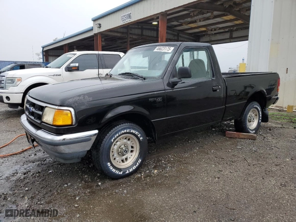 1993 Ford Ranger Splash with VIN 1FTCR10A5PTA91678, listed as a Copart auction lot 46623175 with 11,068 mi miles and Salvage Title. Bid and sale history available at carsss.com. Image 1.