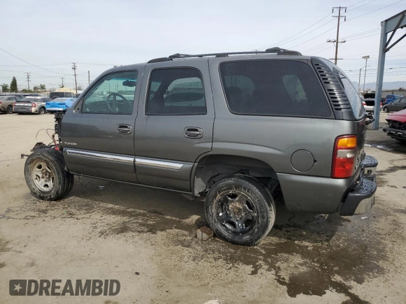 2002 GMC Yukon SLT z VIN 1GKEC13TX2R241172, wystawiony jako Copart lot #47281635 z przebiegiem Nie podano mil oraz Szkoda całkowita • Salvage title. Historia ofert i sprzedaży dostępna na DreamBid. Obrazek 2.