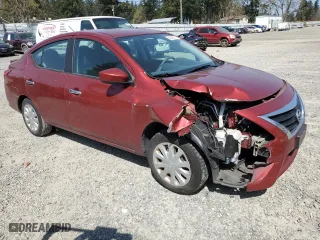 2019 Nissan Versa Sedan SV with VIN 3N1CN7AP4KL836700, listed as a Copart auction lot 54002575 with 49,387 mi miles and Salvage Title. Bid and sale history available at carsss.com. Image 4.