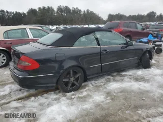 2006 Mercedes-Benz CLK-Class 5.0L with VIN WDBTK75G66T057685, listed as a Copart auction lot 43853295 with 0 mi miles and Clean Title. Bid and sale history available at carsss.com. Image 3.