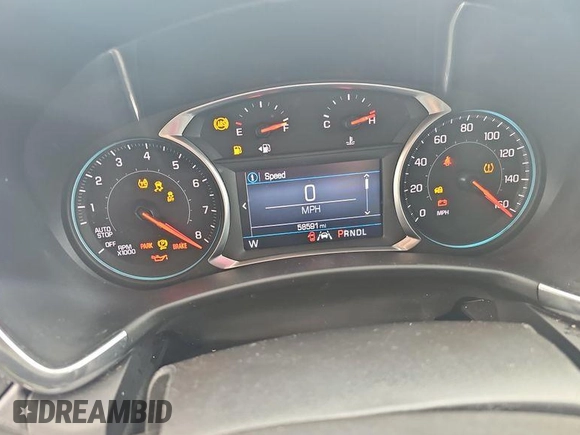 2020 Chevrolet Equinox LT with VIN 2GNAXJEVXL6233574, listed as a IAAI auction lot 42573162 with 58,591 mi miles and . Bid and sale history available at DreamBid. Image 11.