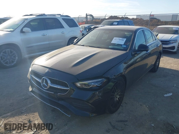 2022 Mercedes-Benz C 300 with VIN W1KAF4HB4NR058640, listed as a IAAI auction lot 41776946 with 47,882 mi miles and . Bid and sale history available at DreamBid. Image 17.