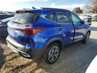 2023 Kia Seltos EX with VIN KNDERCAA9P7403495, listed as a Copart auction lot 74698254 with 4,441 mi miles and Non Repairable. Bid and sale history available at carsss.com. Image 3.