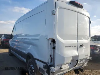 2023 Ford Transit Cargo with VIN 1FTBR1C87PKB90898, listed as a Copart auction lot 89085905 with 53,249 mi miles and Salvage Title. Bid and sale history available at carsss.com. Image 2.