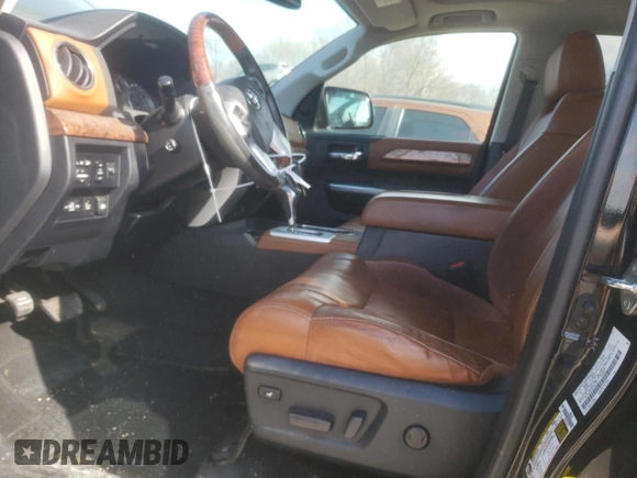2016 Toyota Tundra 4WD Truck Platinum with VIN 5TFAW5F12GX561673, listed as a Copart auction lot 43635335 with 118,595 mi miles and Salvage Title. Bid and sale history available at carsss.com. Image 7.