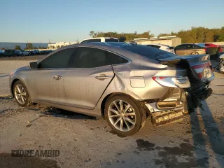 2016 Hyundai Azera with VIN KMHFG4JG8GA569641, listed as a Copart auction lot 48692095 with 81,532 mi miles and Salvage title. Bid and sale history available at DreamBid. Image 2.