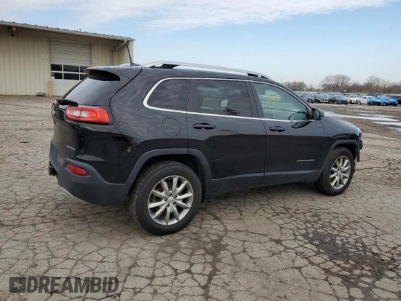 2018 Jeep Cherokee Limited z VIN 1C4PJMDX9JD516975, wystawiony jako Copart lot #51656455 z przebiegiem 95 375 mil mil oraz Szkoda całkowita • Salvage title. Historia ofert i sprzedaży dostępna na DreamBid. Obrazek 3.