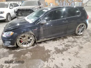 2015 Volkswagen Golf GTI S with VIN 3VWTT7AU7FM026449, listed as a Copart auction lot 49981315 with 150,760 mi miles and Salvage Title. Bid and sale history available at carsss.com. Image 1.