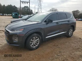 2020 Hyundai Santa Fe SE with VIN 5NMS23AD8LH188373, listed as a Copart auction lot 45139515 with 72,371 mi miles and Salvage Title. Bid and sale history available at carsss.com. Image 1.