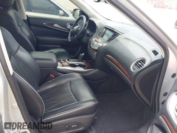 2017 Infiniti QX60 with VIN 5N1DL0MN8HC511220, listed as a IAAI auction lot 42140409 with 98,181 mi miles and . Bid and sale history available at carsss.com. Image 5.