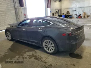 2017 Tesla Model S 100D with VIN 5YJSA1E2XHF197245, listed as a Copart auction lot 45961805 with Not provided miles and Non repairable. Bid and sale history available at DreamBid. Image 2.