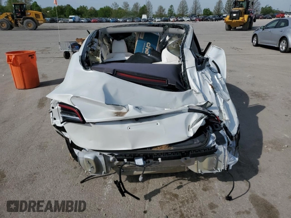 2023 Tesla Model 3 with VIN 5YJ3E1EA3PF608032, listed as a Copart auction lot 53900255 with 0 mi miles and Clean Title. Bid and sale history available at carsss.com. Image 6.