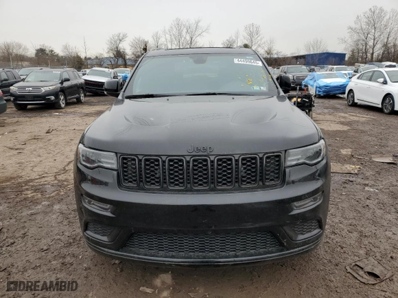 2021 Jeep Grand Cherokee Limited with VIN 1C4RJFBT3MC890500, listed as a Copart auction lot 44499645 with 19,488 mi miles and Salvage Title. Bid and sale history available at carsss.com. Image 5.
