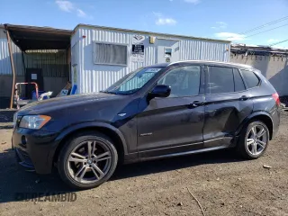 2013 BMW X3 xDrive35i z VIN 5UXWX7C59DL981759, wystawiony jako Copart lot #57163625 z przebiegiem 180 861 mil mil oraz Szkoda całkowita • Salvage title. Historia ofert i sprzedaży dostępna na DreamBid. Obrazek 1.