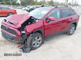 2024 Toyota RAV4 XLE with VIN 2T3P1RFV8RW459966, listed as a IAAI auction lot 41943131 with Not Provided miles and . Bid and sale history available at DreamBid. Image 2.