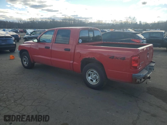 2006 Dodge Dakota ST with VIN 1D7HW28N66S704820, listed as a Copart auction lot 80368164 with 147,459 mi miles and Clean Title. Bid and sale history available at DreamBid. Image 2.