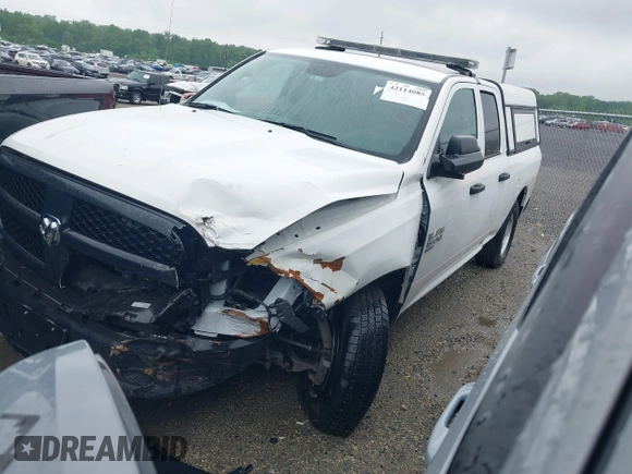 2023 Ram 1500 Tradesman with VIN 1C6RR7FT4PS588854, listed as a IAAI auction lot 42114085 with 24,403 mi miles and . Bid and sale history available at DreamBid. Image 17.