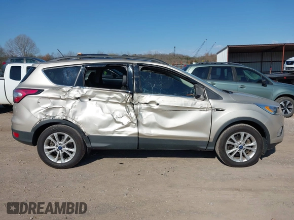 2018 Ford Escape SEL with VIN 1FMCU9HD7JUB30814, listed as a IAAI auction lot 41845501 with 43,293 mi miles. Bid and sale history available at carsss.com. Image 13.