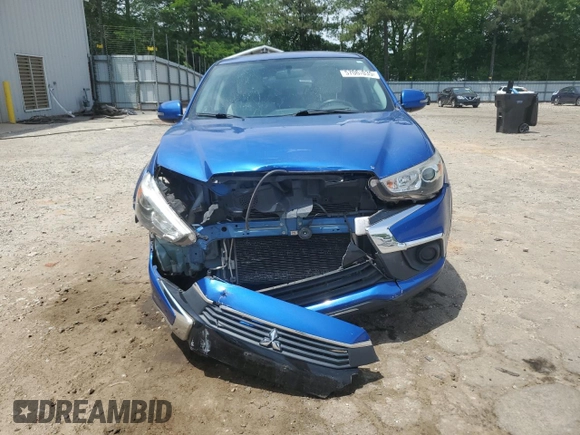 2017 Mitsubishi Outlander ES with VIN JA4AP3AU1HZ008838, listed as a Copart auction lot 57061035 with 132,939 mi miles and Salvage title. Bid and sale history available at DreamBid. Image 5.