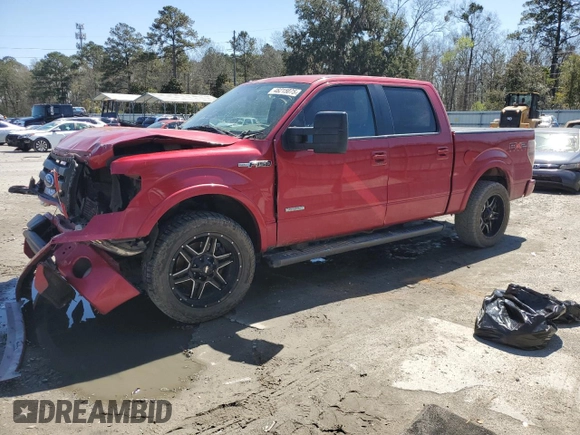 2011 Ford F-150 XLT with VIN 1FTFW1CT2BKE13873, listed as a Copart auction lot 48215075 with 189,951 mi miles and Salvage Title. Bid and sale history available at carsss.com. Image 1.