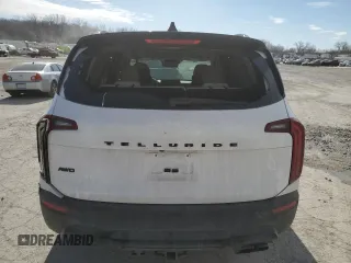 2022 Kia Telluride SX with VIN 5XYP5DHC7NG230867, listed as a Copart auction lot 42207465 with 64,800 mi miles and Salvage Title. Bid and sale history available at carsss.com. Image 6.