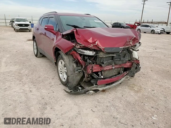 2021 Chevrolet Blazer LT with VIN 3GNKBCRS5MS566489, listed as a Copart auction lot 56682585 with 42,092 mi miles and Salvage title. Bid and sale history available at DreamBid. Image 15.